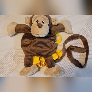 Kids monkey backpack with leash